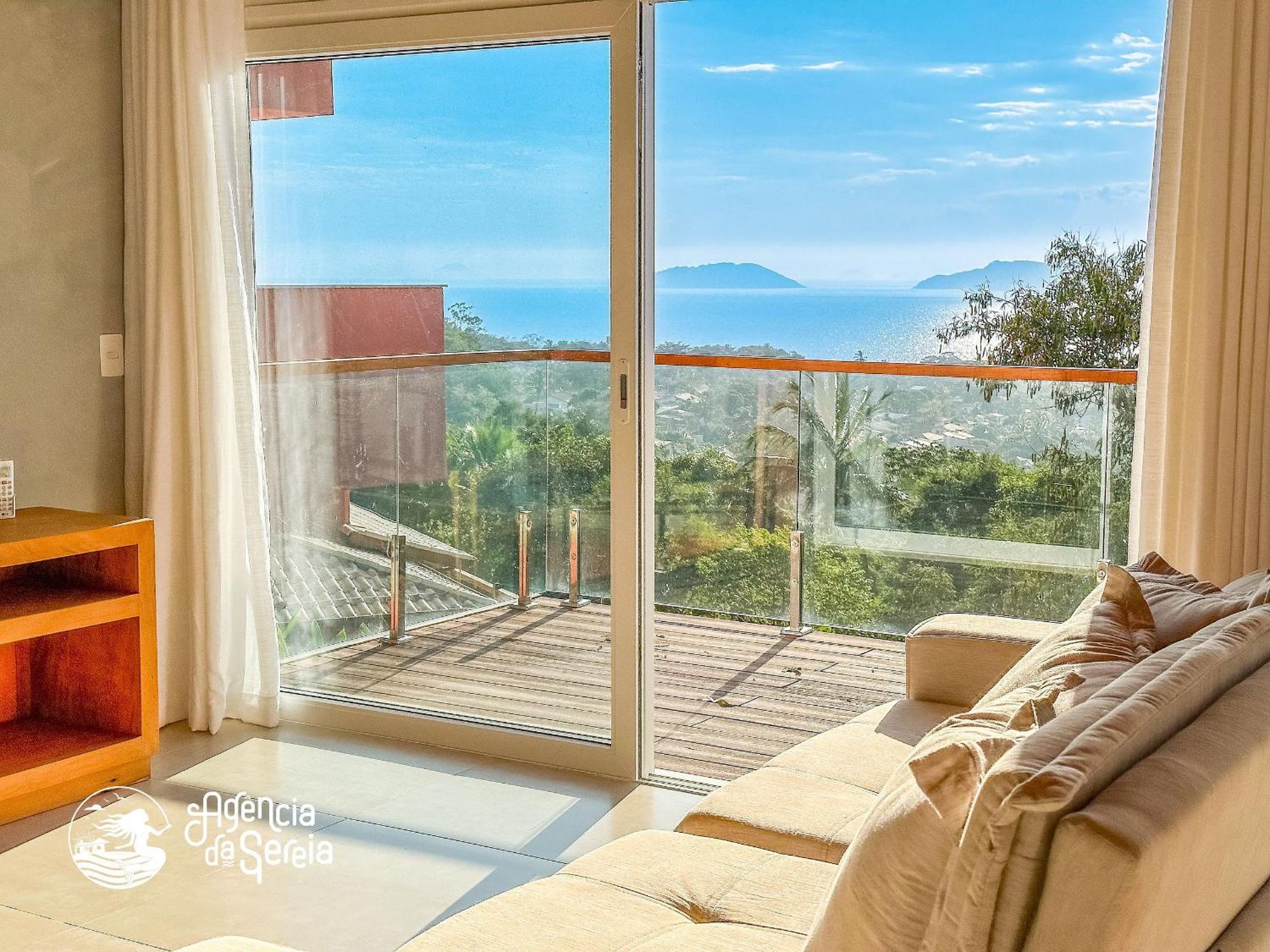 איליה-בלה Linda Casa Com Vista Incrivel Em Condominio No Sul Da Ilha מראה חיצוני תמונה