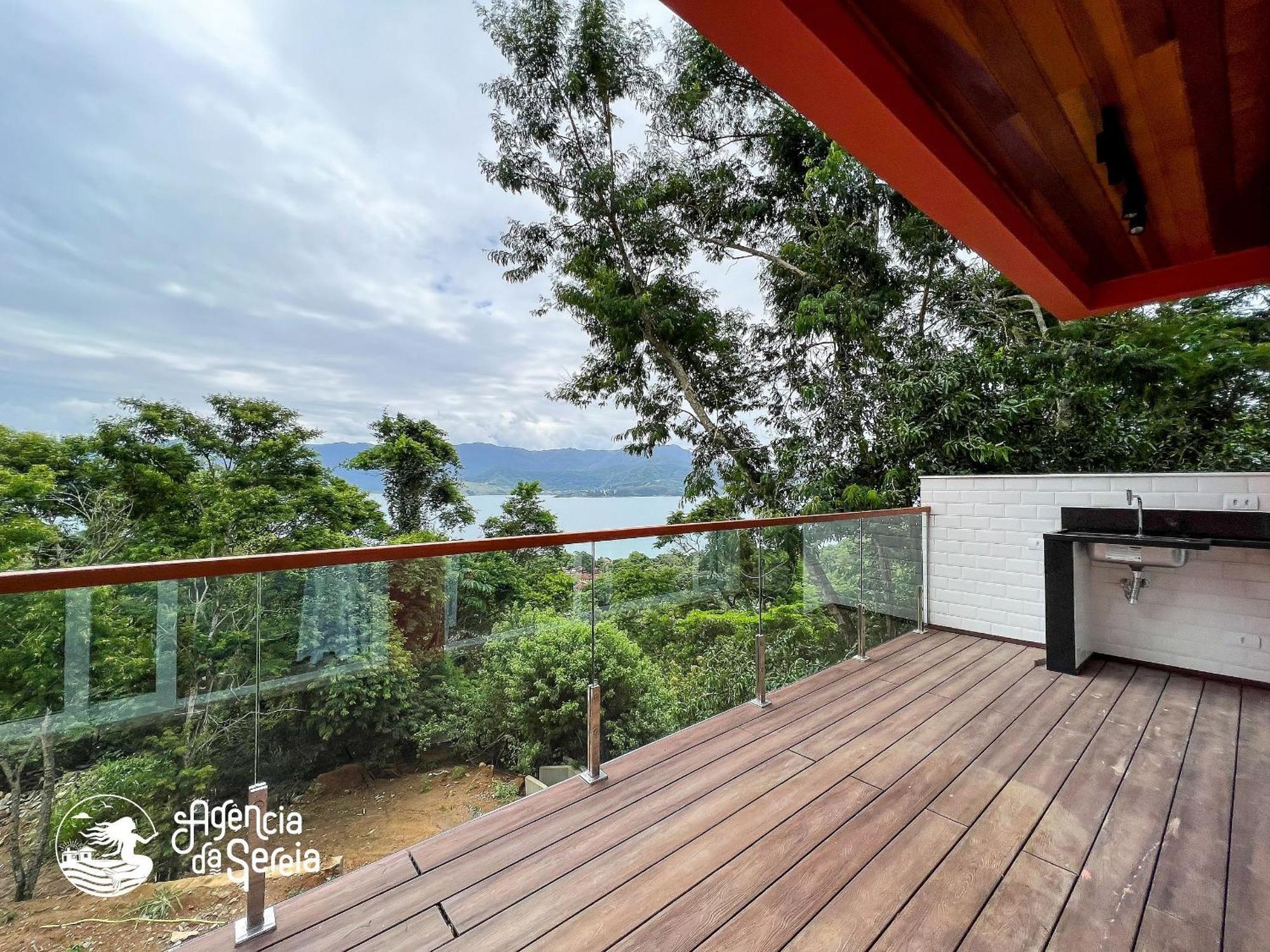 איליה-בלה Linda Casa Com Vista Incrivel Em Condominio No Sul Da Ilha מראה חיצוני תמונה