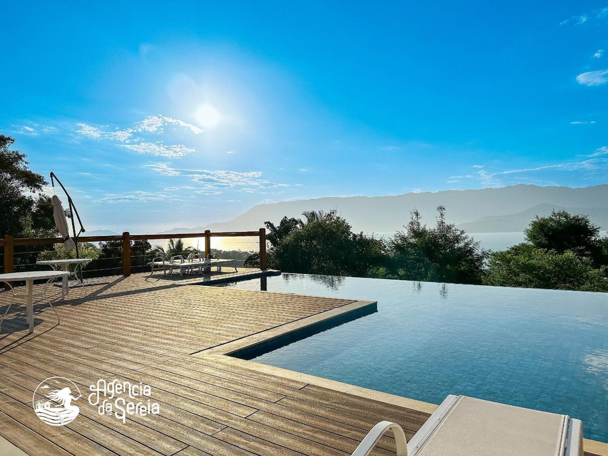 איליה-בלה Linda Casa Com Vista Incrivel Em Condominio No Sul Da Ilha מראה חיצוני תמונה